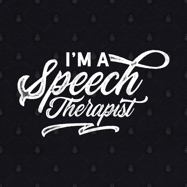 Speech Therapist Voice Therapy Speaking Stutter by dr3shirts